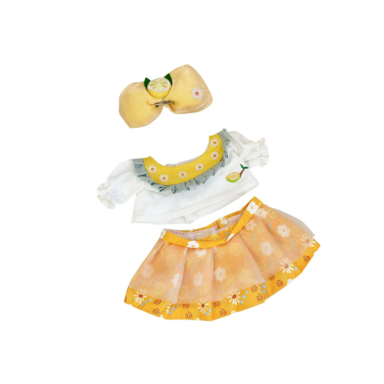 Girl Doll Shirt Skirt Suit Soft Cute Fashion Pendant Doll for Little Girls Decoration Photo Props Doll Outifits for 38cm Doll
Girl Doll Shirt Skirt Suit Soft Cute Fashion Pendant Doll for Little Girls Decoration Photo Props Doll Outifits for 38cm Doll