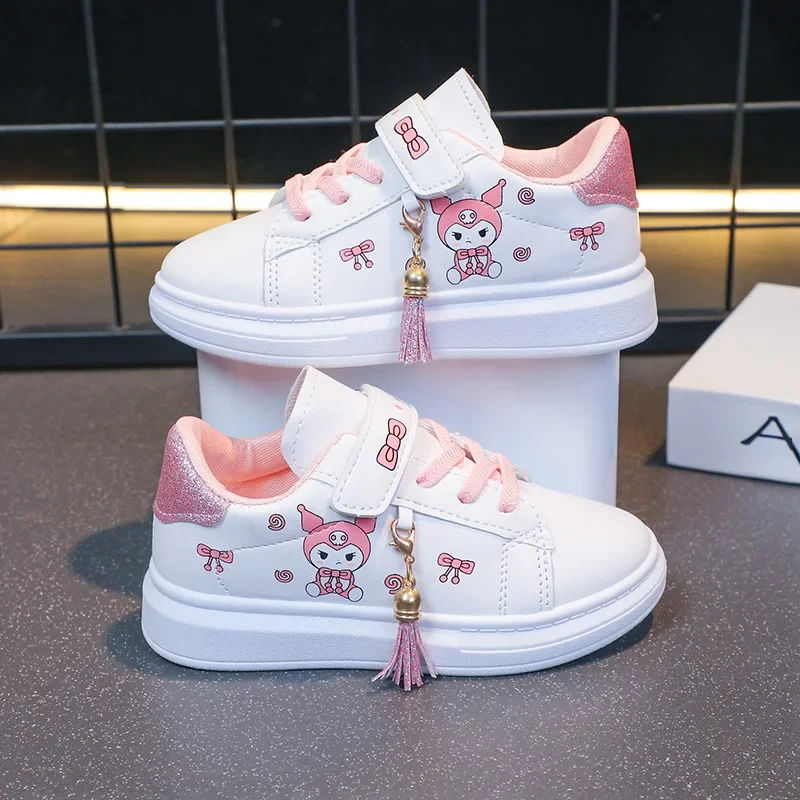 Sanrio kuromi student soft sole children sports shoes Sneakers hello kitty girl board shoes spring fall new fashion casual shoes
Sanrio kuromi student soft sole children sports shoes Sneakers hello kitty girl board shoes spring fall new fashion casual shoes