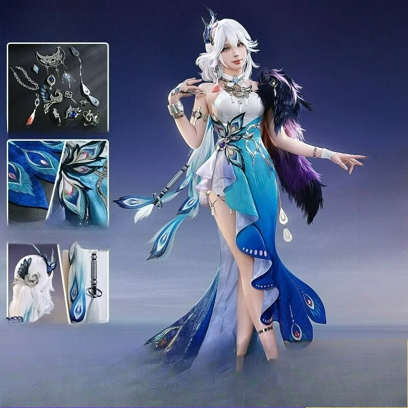 Honkai: Star Rail Yao Guang Cosplay Game Costume Halloween Uniform Carnival Party Play Role Clothes
Honkai: Star Rail Yao Guang Cosplay Game Costume Halloween Uniform Carnival Party Play Role Clothes