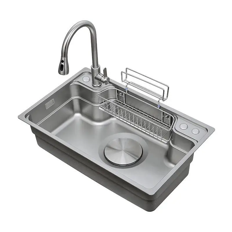 Multifunctional Harbor Model Nano Millet Grain 8048 Sink Single Bowl with One Holes
Multifunctional Harbor Model Nano Millet Grain 8048 Sink Single Bowl with One Holes