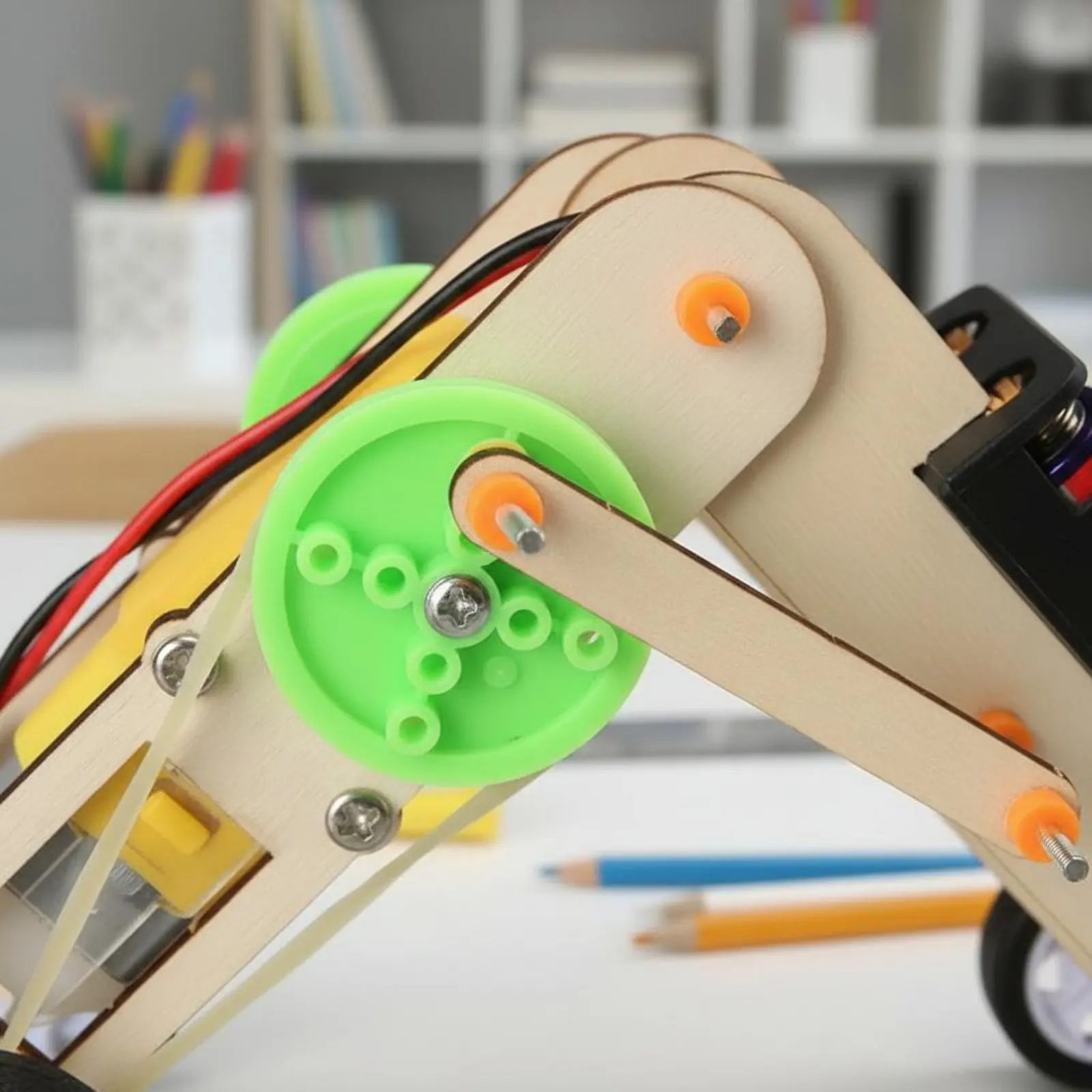 DIY Robot Kit Hands-on Assembly Crawling Robot Engineering Experiment Kit Moving Mechanism Educational Toy Problem Solving
DIY Robot Kit Hands-on Assembly Crawling Robot Engineering Experiment Kit Moving Mechanism Educational Toy Problem Solving