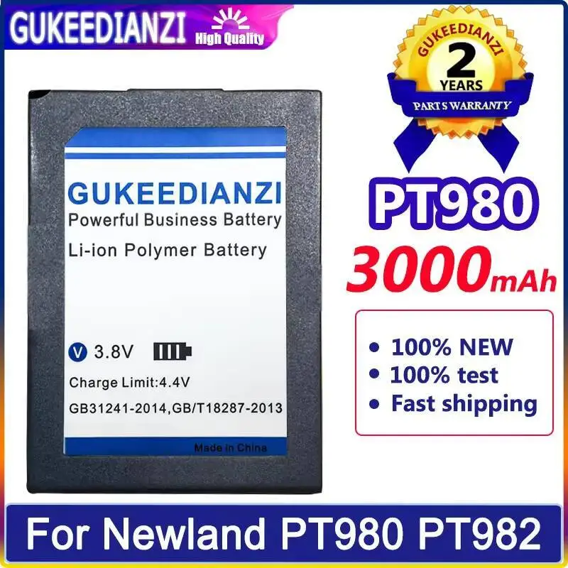 3000 мАч надежный источник питания портативный клеммный аккумулятор для Newland PT980 PT982
3000 мАч надежный источник питания портативный клеммный аккумулятор для Newland PT980 PT982