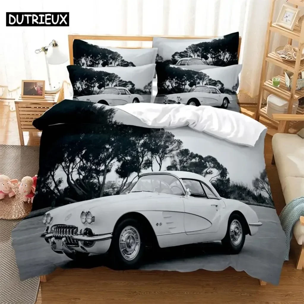 Car Bedding 3-piece Digital Printing Cartoon Plain Weave Craft For North America And Europe Bedding Set Queen
Car Bedding 3-piece Digital Printing Cartoon Plain Weave Craft For North America And Europe Bedding Set Queen
