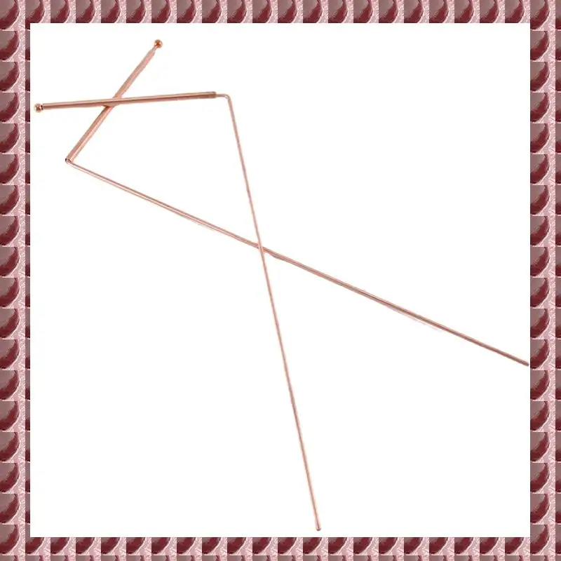 Copper Dowsing Rod Pure Copper 2PCS Divining Rods - For Divining Water, Treasure(B) Durable Easy To Use Gold
Copper Dowsing Rod Pure Copper 2PCS Divining Rods - For Divining Water, Treasure(B) Durable Easy To Use Gold