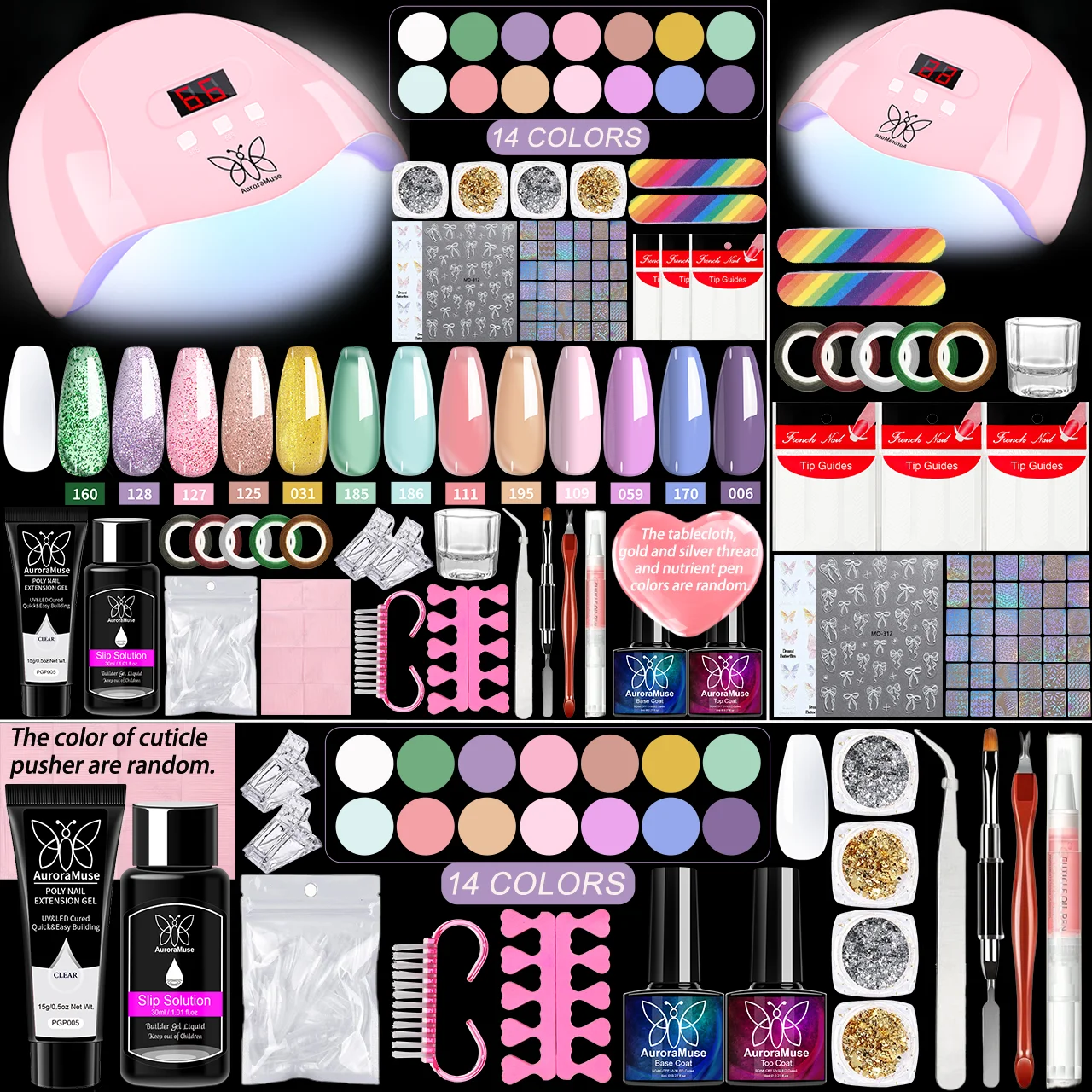 1 Set, Complete Nail Art Set for Beginners With USB LED Nail Lamp, Nail Extension Gel for Acrylic Construction
1 Set, Complete Nail Art Set for Beginners With USB LED Nail Lamp, Nail Extension Gel for Acrylic Construction