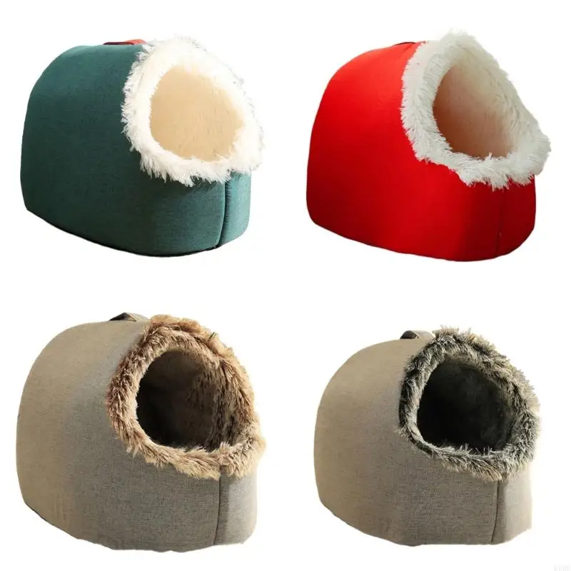 Soft Permeable Cotton Pet Bed Small Animal Warm Bed House Cold Weather Cave for Small Pet Indoor Use
Soft Permeable Cotton Pet Bed Small Animal Warm Bed House Cold Weather Cave for Small Pet Indoor Use