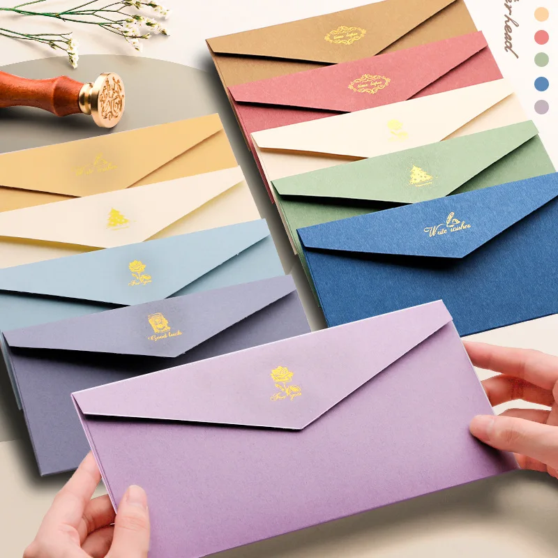 Custom. Kraft Envelope Writing Paper Set Retro High Sense Special-Interest Artistic Handwritten Letter Thickened Greeting Card P
Custom. Kraft Envelope Writing Paper Set Retro High Sense Special-Interest Artistic Handwritten Letter Thickened Greeting Card P