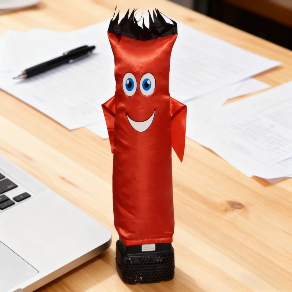 New tabletop dance star 20cm small mini dancer advertisement inflatable swing air mold, decompression puppet (including blower)
New tabletop dance star 20cm small mini dancer advertisement inflatable swing air mold, decompression puppet (including blower)