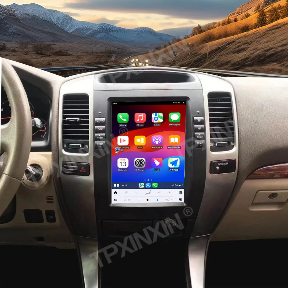 10.4 Inch Tesla Auto Android 13 Multimedia Player For Toyota Prado 2002-2009 Carplay Car Radio Navigation Recorder Head Unit DSP
10.4 Inch Tesla Auto Android 13 Multimedia Player For Toyota Prado 2002-2009 Carplay Car Radio Navigation Recorder Head Unit DSP