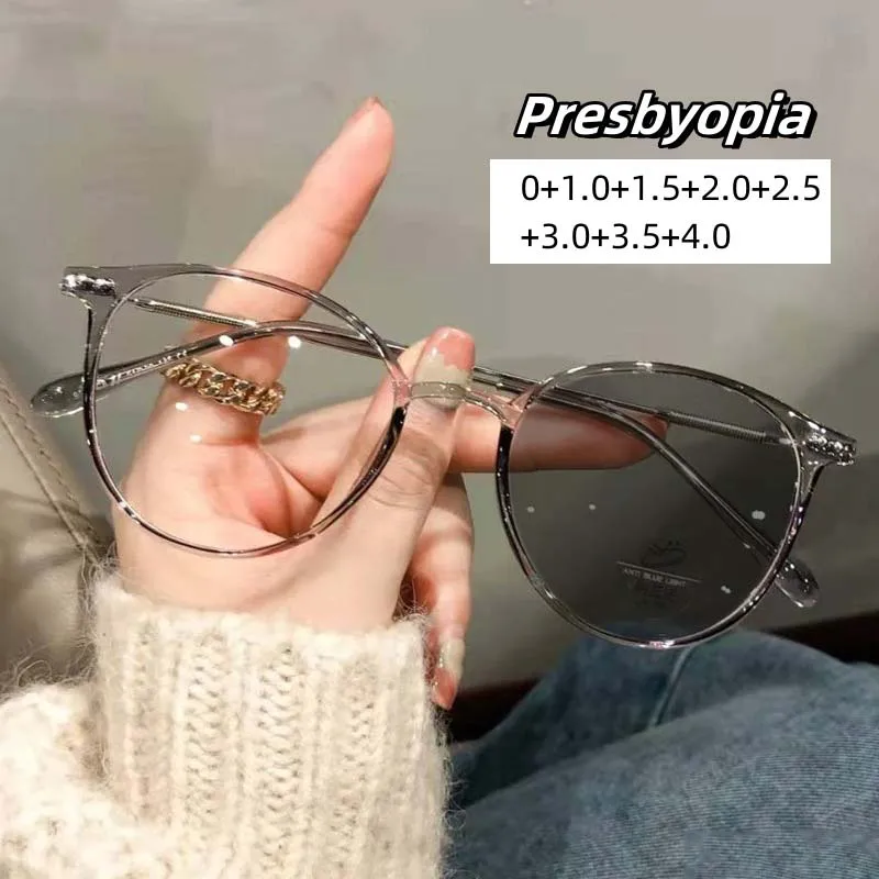 Men Women High Definition Color Changing Presbyopia Eyewear Photochromic Eye Protection Computer Glasses New Luxury Sunglasses
Men Women High Definition Color Changing Presbyopia Eyewear Photochromic Eye Protection Computer Glasses New Luxury Sunglasses