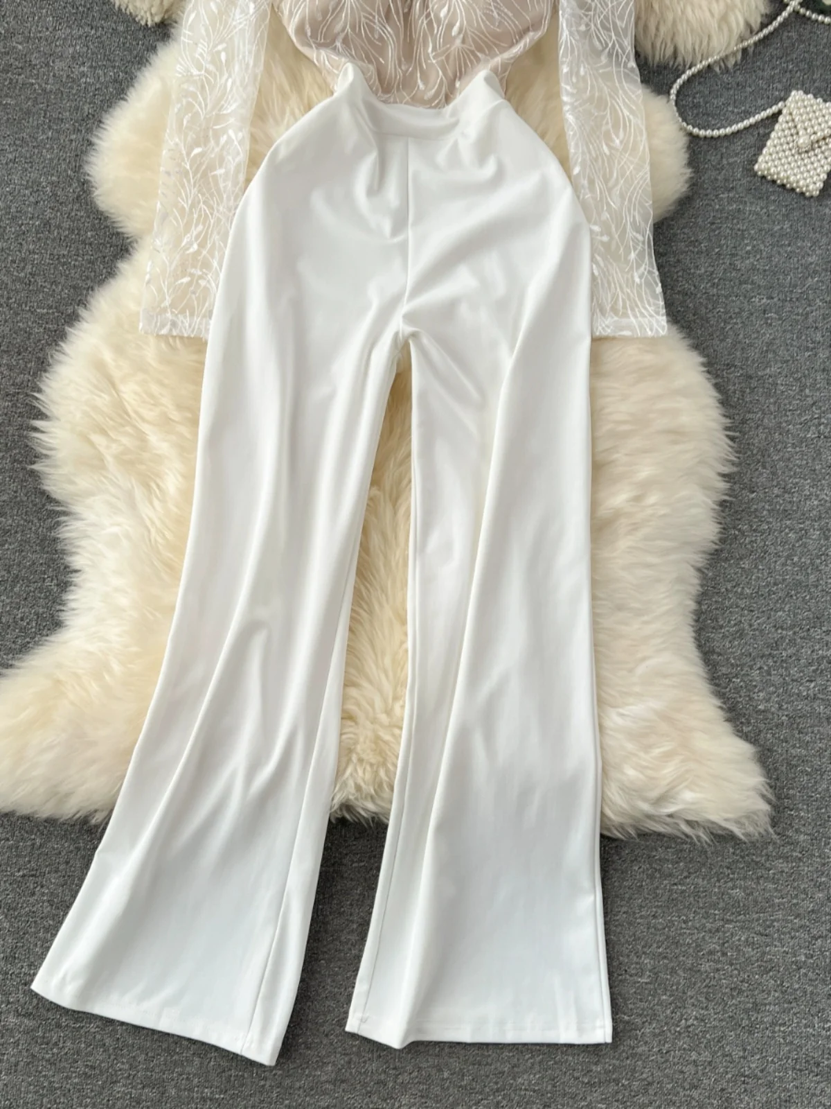 Ele Embroidered Bal Bib Overalls Women's Faion round Ne Bubble Sve High Waist Long Pants Commute Sle
Ele Embroidered Bal Bib Overalls Women's Faion round Ne Bubble Sve High Waist Long Pants Commute Sle