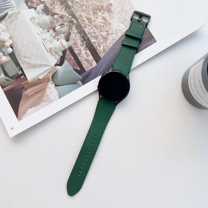 Leather Strap For Samsung Galaxy Watch 6 4 Classic 46mm 47mm 5 Pro 45mm Handmade Stitched Comfort Band Watch 6/5/4 44mm40mm Band
Leather Strap For Samsung Galaxy Watch 6 4 Classic 46mm 47mm 5 Pro 45mm Handmade Stitched Comfort Band Watch 6/5/4 44mm40mm Band