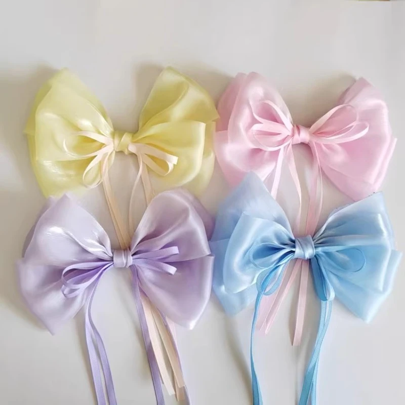 Multi Layer Flowing Yarn Bow Hair Accessory Antique Style Headpiece Ribbon Hairpin
Multi Layer Flowing Yarn Bow Hair Accessory Antique Style Headpiece Ribbon Hairpin