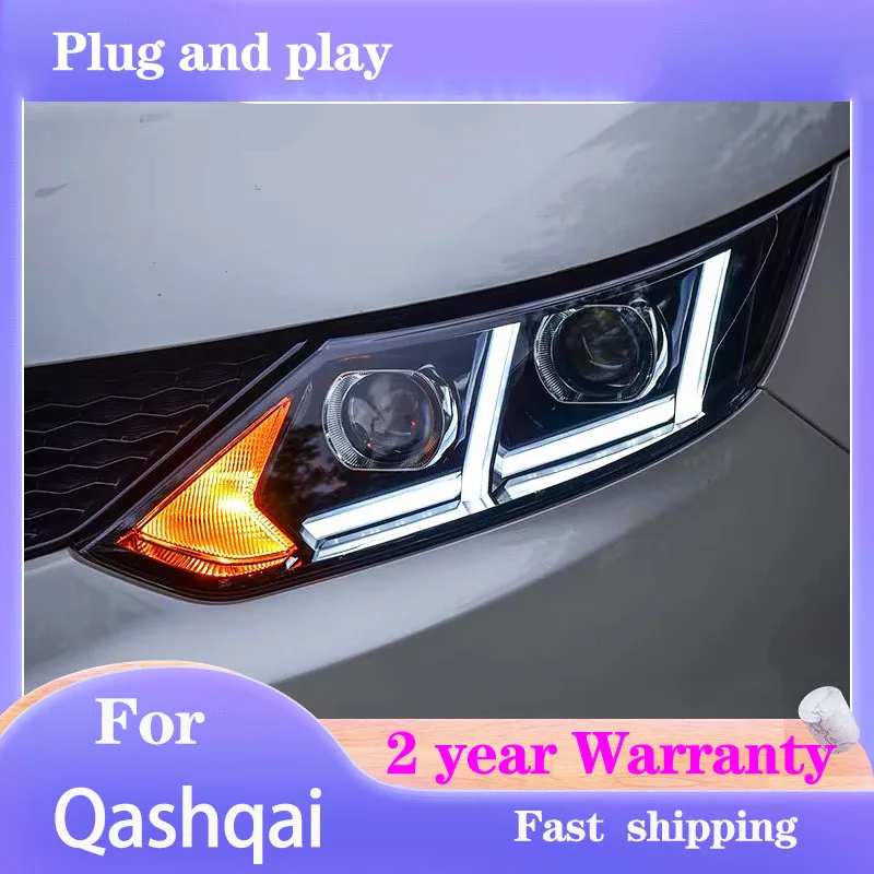 Car Styling for Nissan Qashqai Headlights 2016 Qashqai Head Lamp DRL Turn Signal Low High Beam Projector Lens
Car Styling for Nissan Qashqai Headlights 2016 Qashqai Head Lamp DRL Turn Signal Low High Beam Projector Lens