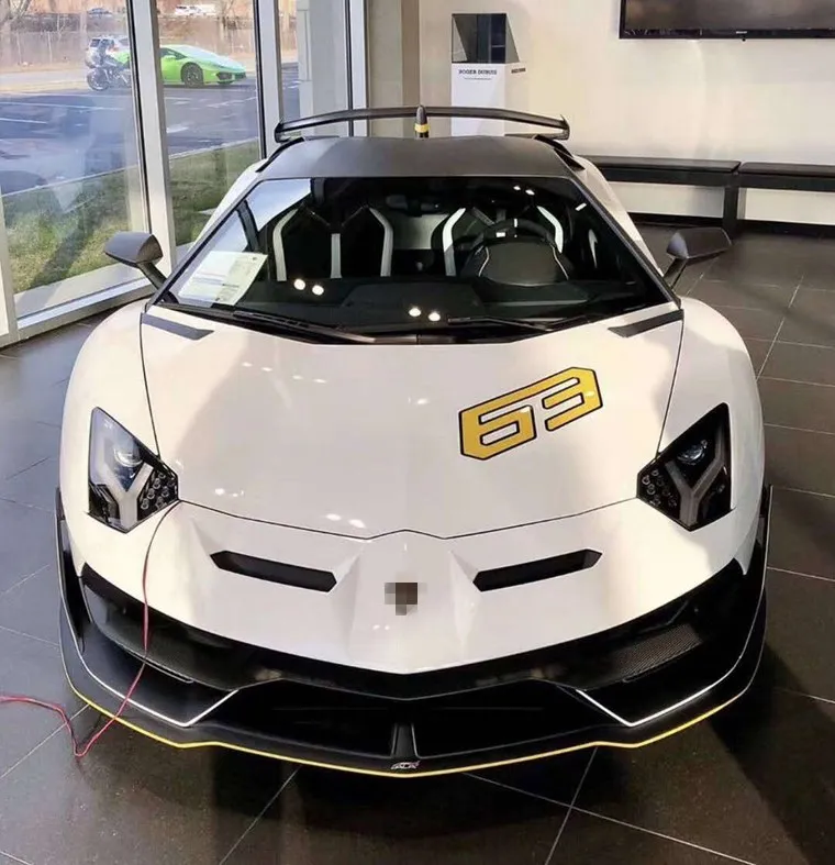 1pcs New Custom Modified Car Stickers FOR Lamborghini Aventador SVJ 63 Body Decoration Car Foil Vinyl Car Decal Accessories
1pcs New Custom Modified Car Stickers FOR Lamborghini Aventador SVJ 63 Body Decoration Car Foil Vinyl Car Decal Accessories