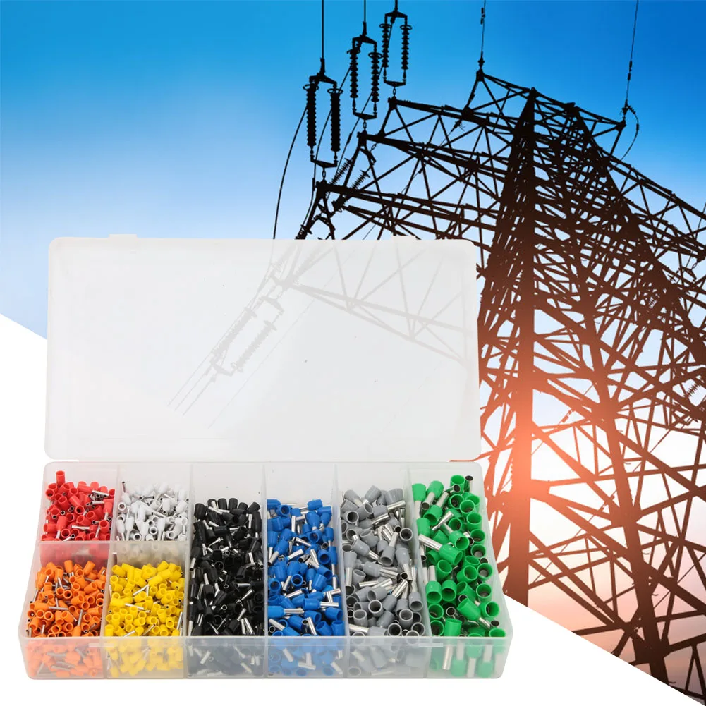 Crimp Ferrule Wire Crimp Connector Wire Crimp Terminal box Pre insulated Ferrule Crimp Tube Terminal Wire Connector
Crimp Ferrule Wire Crimp Connector Wire Crimp Terminal box Pre insulated Ferrule Crimp Tube Terminal Wire Connector