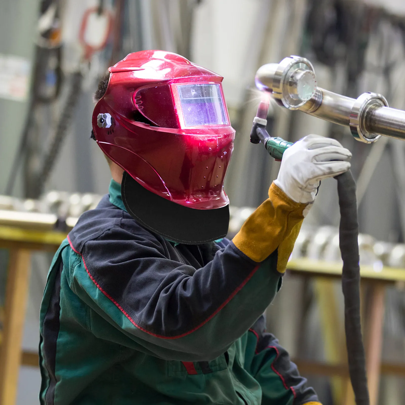 Full Coverage Welding Neck Protector Extended Fire Resistant Neck Guard for Versatile Lightweight Safety Accessory
Full Coverage Welding Neck Protector Extended Fire Resistant Neck Guard for Versatile Lightweight Safety Accessory