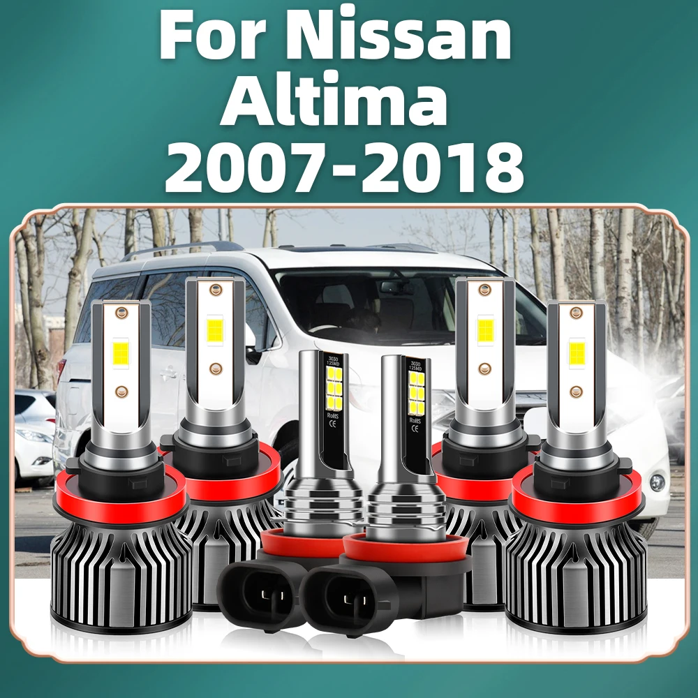 For Nissan Altima 2007 2008 2009 2010 2011 2012-2018 LED Bulbs H11 H8 H9 Car Headlight 20000LM Auto Headlamp Fog Lamps 6000K 12V
For Nissan Altima 2007 2008 2009 2010 2011 2012-2018 LED Bulbs H11 H8 H9 Car Headlight 20000LM Auto Headlamp Fog Lamps 6000K 12V