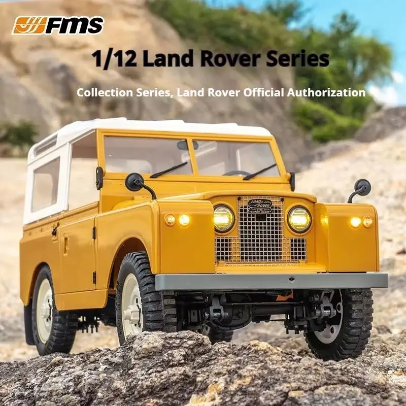 FMS 1/12 Scale RC Remote Control Car Four-Wheel Drive Off-Road Simulation Electric Model Toy for Retro Collectors Variable Speed
FMS 1/12 Scale RC Remote Control Car Four-Wheel Drive Off-Road Simulation Electric Model Toy for Retro Collectors Variable Speed