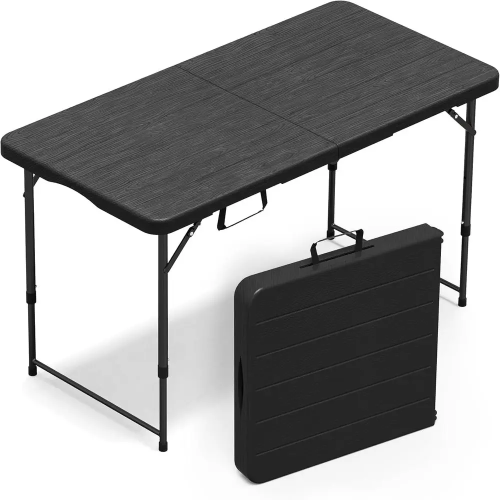 Portable Heavy-Duty Plastic Folding Table with Adjustable Height and Carrying Handle, Ideal for Outdoors, Picnics, Camping, and
Portable Heavy-Duty Plastic Folding Table with Adjustable Height and Carrying Handle, Ideal for Outdoors, Picnics, Camping, and