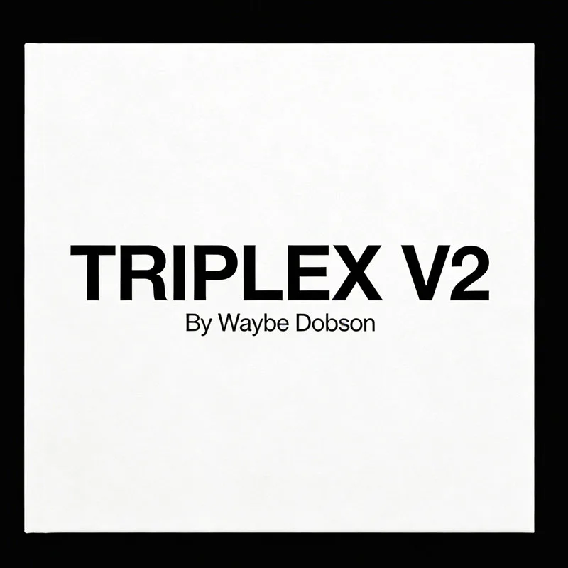 TRIPLEX V2 от Waybe Dobson и Алана Вонга: Фокус на мелочах, Ментальная магия, Аксессуар для фокусников
TRIPLEX V2 от Waybe Dobson и Алана Вонга: Фокус на мелочах, Ментальная магия, Аксессуар для фокусников