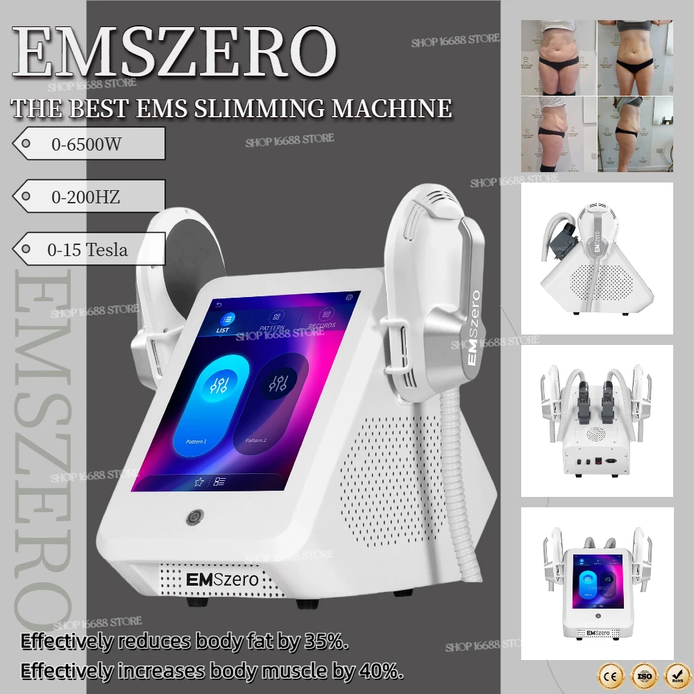EMSZERO PRO Ultra Therapy 15 Tesla 6500W Hiemt Lose Weight EM Body Slim Muscle Stimulation Professional EMSZERO NEO Machine
EMSZERO PRO Ultra Therapy 15 Tesla 6500W Hiemt Lose Weight EM Body Slim Muscle Stimulation Professional EMSZERO NEO Machine