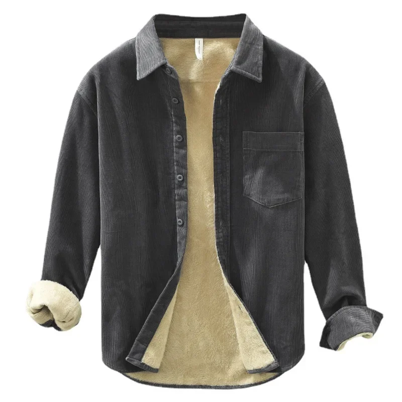 2023 New Autumn/Winter Long sleeved Shirt with Velvet Trend Loose Versatile Top Japanese Casual Warm Shirt
2023 New Autumn/Winter Long sleeved Shirt with Velvet Trend Loose Versatile Top Japanese Casual Warm Shirt