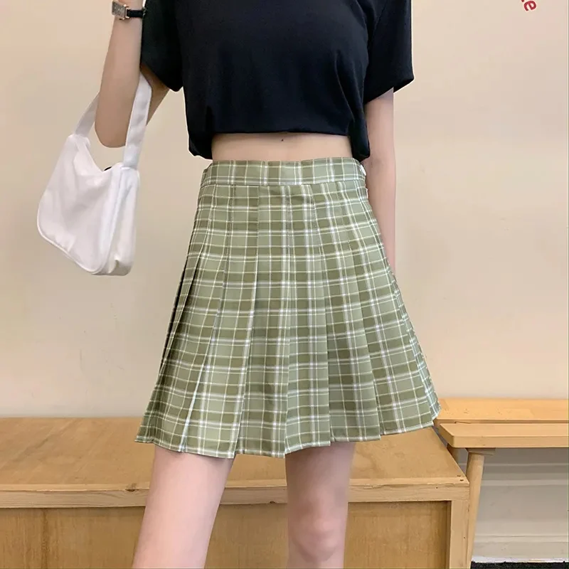 Plaid Jk Uniform Pleated Skirt Women Y2K Korean Preppy Casual Mini Skirts Lady High Waist Streetwear All-Match A-Line Skirts New
Plaid Jk Uniform Pleated Skirt Women Y2K Korean Preppy Casual Mini Skirts Lady High Waist Streetwear All-Match A-Line Skirts New