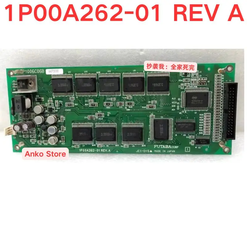 Б/у тест OK FUTABA GP1006C06B 1P00A262-01 REV A VFD Модуль флуоресцентного дисплея VFD
Б/у тест OK FUTABA GP1006C06B 1P00A262-01 REV A VFD Модуль флуоресцентного дисплея VFD