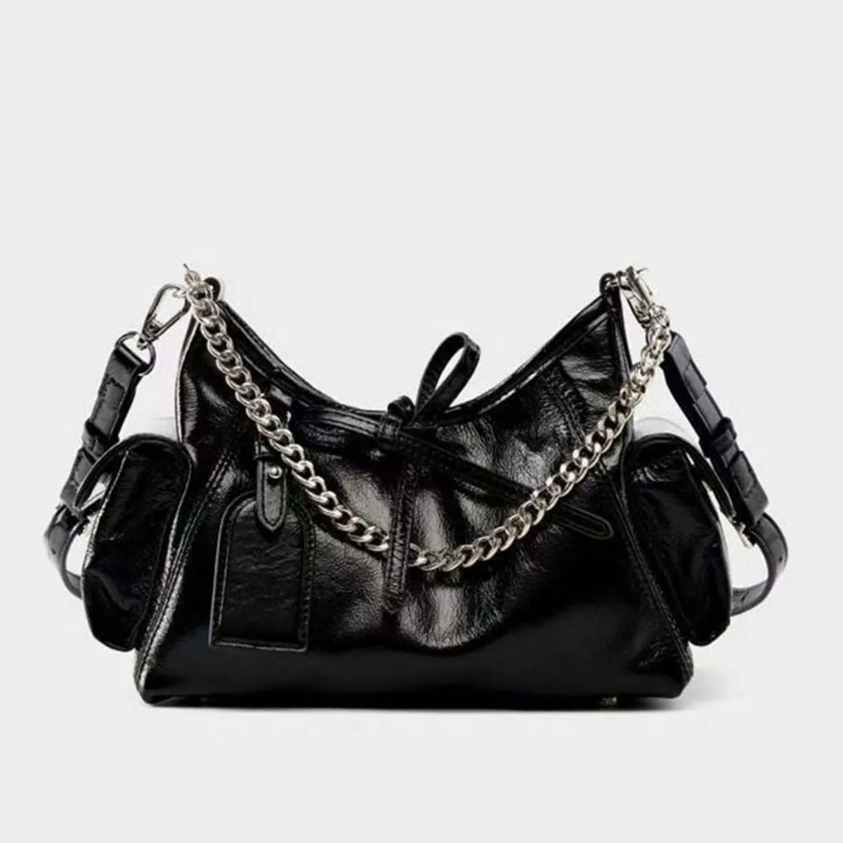Fashion pure color square handbag for women 2026 new model simple and chain cross-body bag shoulder bag
Fashion pure color square handbag for women 2026 new model simple and chain cross-body bag shoulder bag