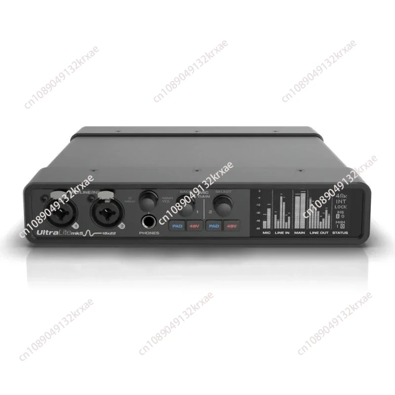 Professional USB Audio Interface MOTU Ultralite Mk5 Ultra-low Latency for Mobile and Live Mixing
Professional USB Audio Interface MOTU Ultralite Mk5 Ultra-low Latency for Mobile and Live Mixing