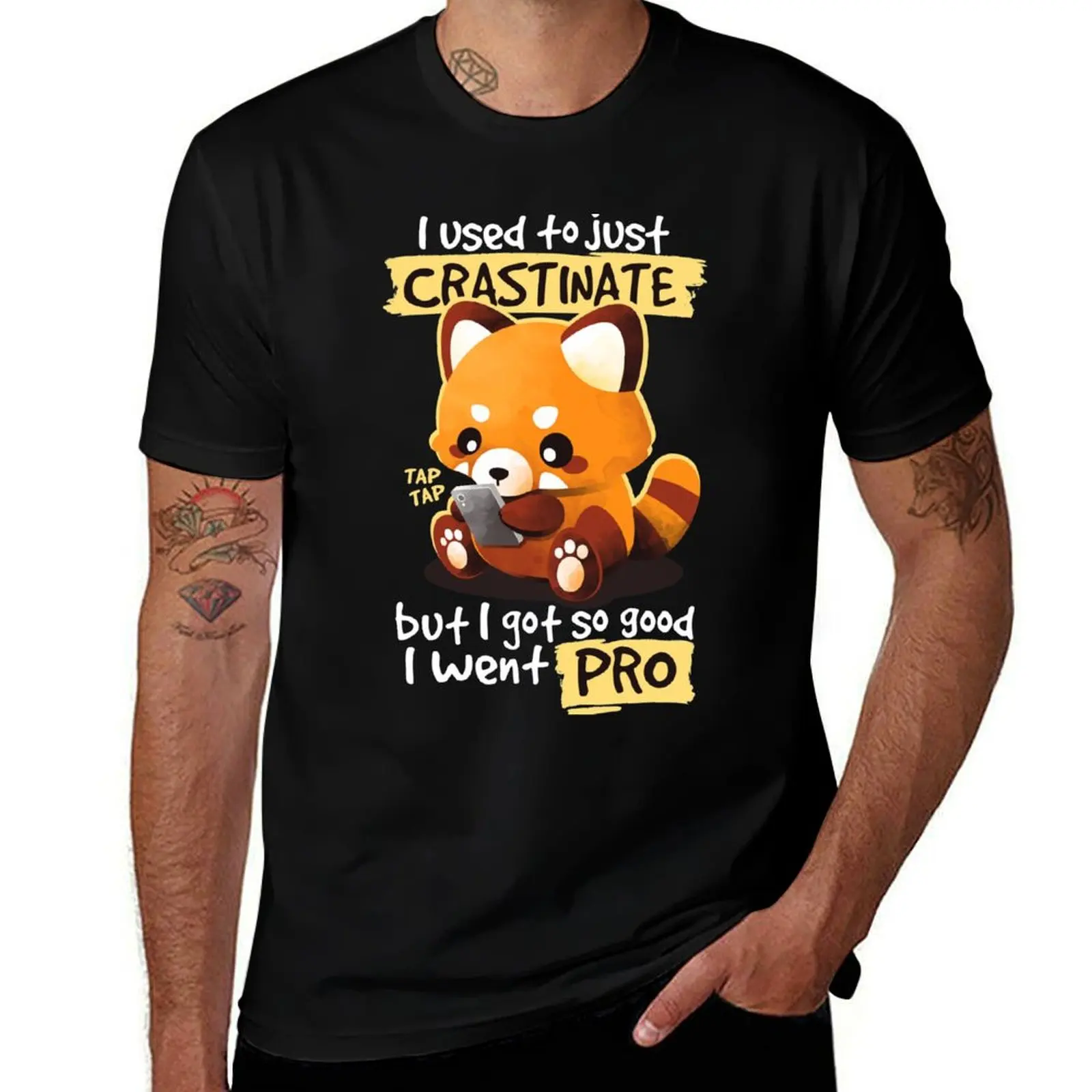 Procrastinator red panda T-Shirt summer shirt rapper graphic tees Funny t-shirts mens vintage t shirts
Procrastinator red panda T-Shirt summer shirt rapper graphic tees Funny t-shirts mens vintage t shirts
