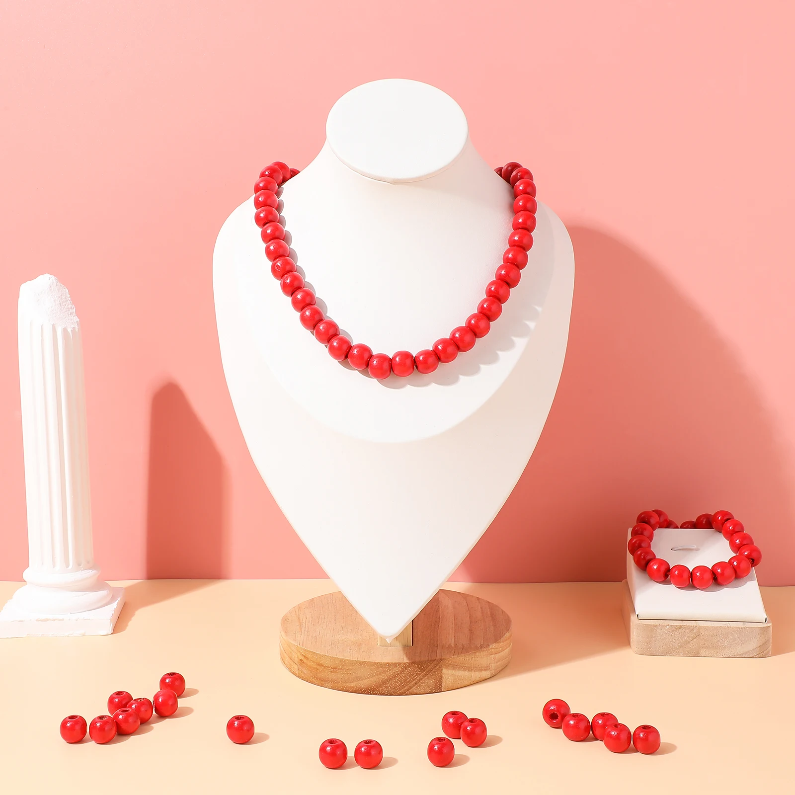 200Pcs Large Hole Wooden Round Beads 12mm for DIY Handmade Necklaces Jewelry Making Craft Spacer Beads Wood Bead
200Pcs Large Hole Wooden Round Beads 12mm for DIY Handmade Necklaces Jewelry Making Craft Spacer Beads Wood Bead