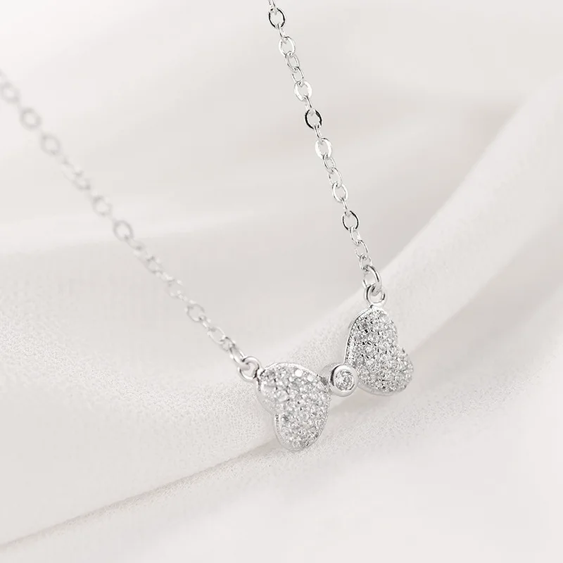 New Arrivals 925 Sterling Silver Zircon Bowknot Necklaces & Pendants For Women Hot Fashion sterling-silver-jewelry
New Arrivals 925 Sterling Silver Zircon Bowknot Necklaces & Pendants For Women Hot Fashion sterling-silver-jewelry