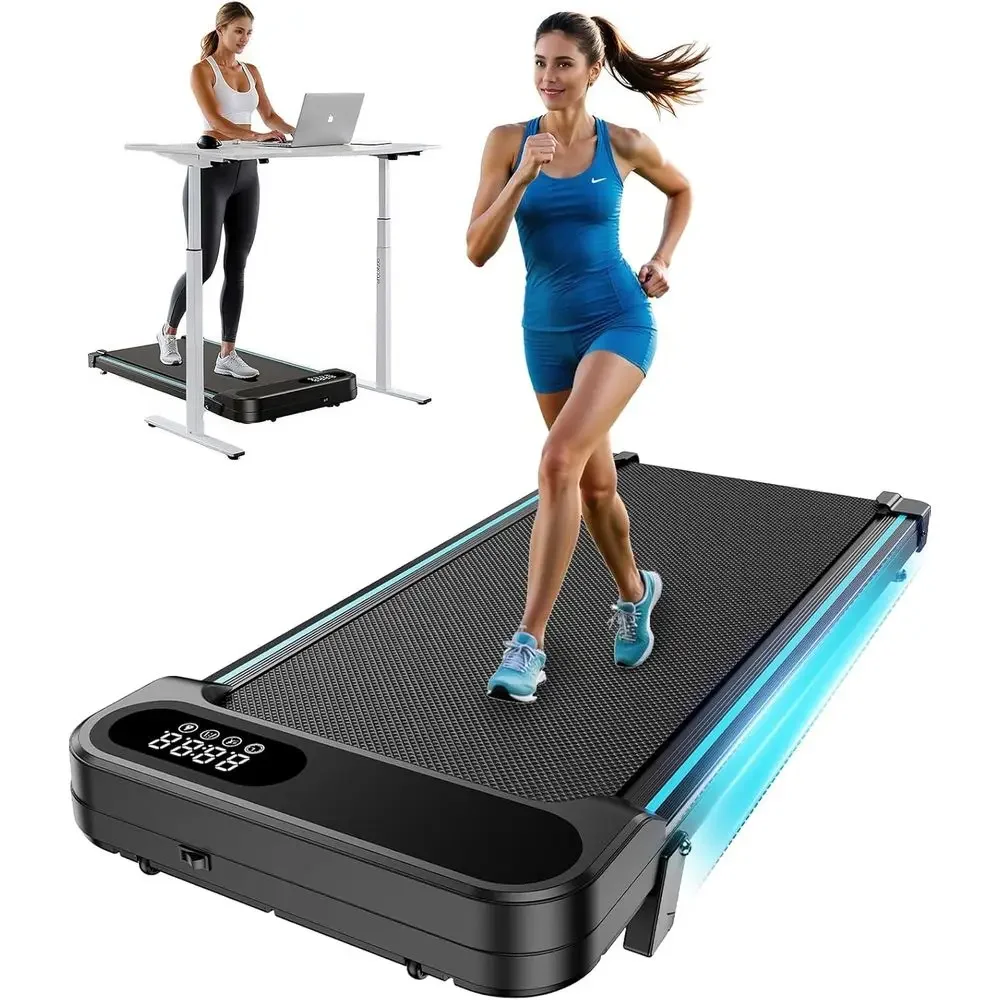 Portable 5° Incline Desk Treadmill, 330 lbs Capacity, 2.5 HP, Quiet Operation, Remote & LED Display, Ideal for Home Use with Kne
Portable 5° Incline Desk Treadmill, 330 lbs Capacity, 2.5 HP, Quiet Operation, Remote & LED Display, Ideal for Home Use with Kne
