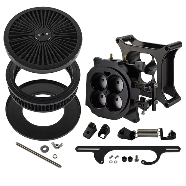 Корпус дроссельной заслонки карбюратора 4150 с новым 4-створчатым воздушным фильтром 6 x 2 дюйма и пружинным кронштейном 1000 куб. футов.
Корпус дроссельной заслонки карбюратора 4150 с новым 4-створчатым воздушным фильтром 6 x 2 дюйма и пружинным кронштейном 1000 куб. футов.