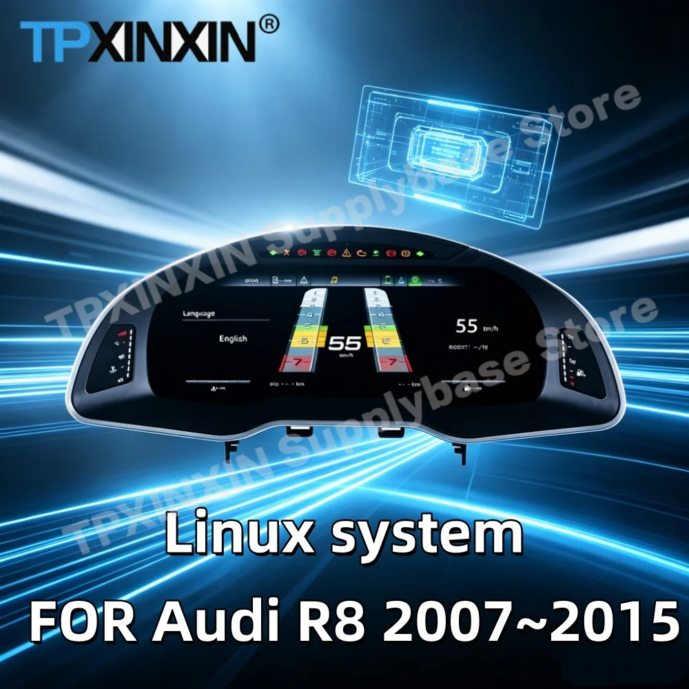 For Audi R8 2007~2015 Auto Gauge dashboard Plug and Play Digital Performance Display Dashboard DenaliDigital Instrument Cluster
For Audi R8 2007~2015 Auto Gauge dashboard Plug and Play Digital Performance Display Dashboard DenaliDigital Instrument Cluster