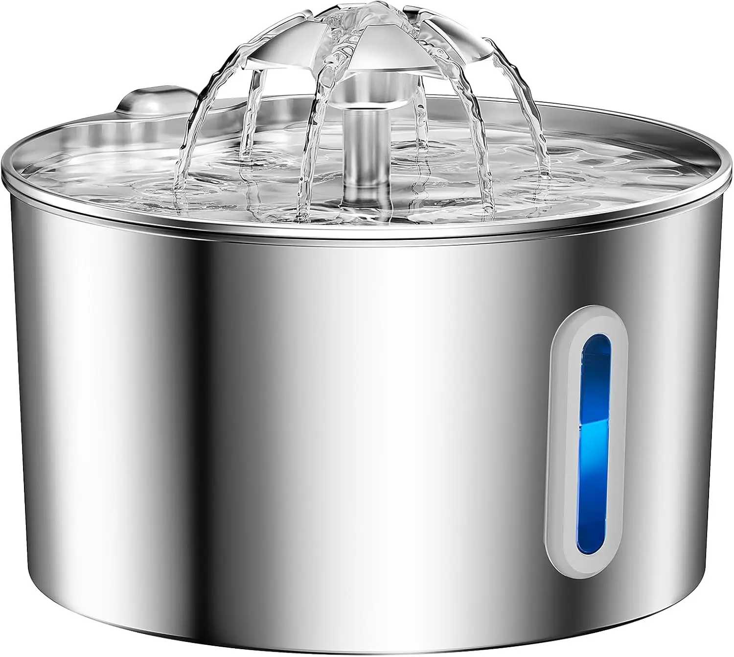 2.2L Cat Drink Water Fountain 5V Stainless Steel Pet Cat Water Dispenser Transparent Window Design Dogs Fountain Bowl
2.2L Cat Drink Water Fountain 5V Stainless Steel Pet Cat Water Dispenser Transparent Window Design Dogs Fountain Bowl
