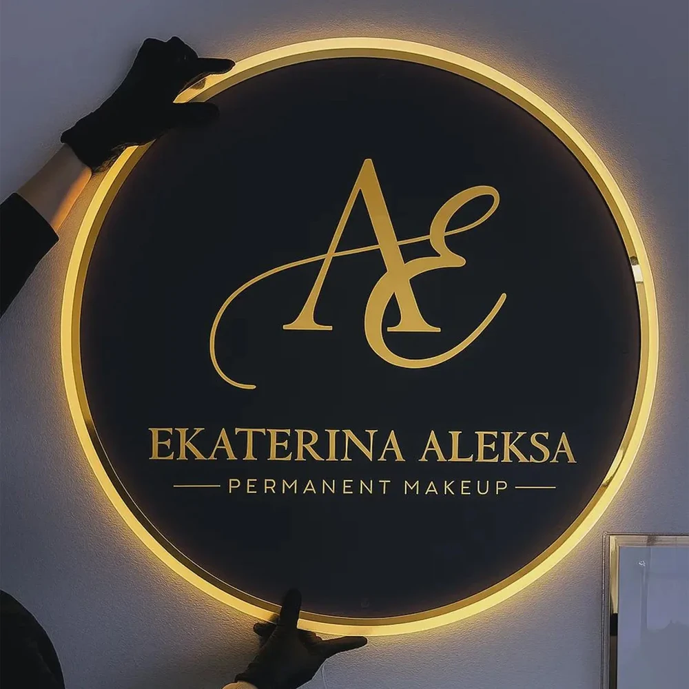 Custom Acrylic Sign Personalise Signboard Business Neon Logo LED Backlight Name Signs Decor for Shop Office Door Sign Wall Decor
Custom Acrylic Sign Personalise Signboard Business Neon Logo LED Backlight Name Signs Decor for Shop Office Door Sign Wall Decor