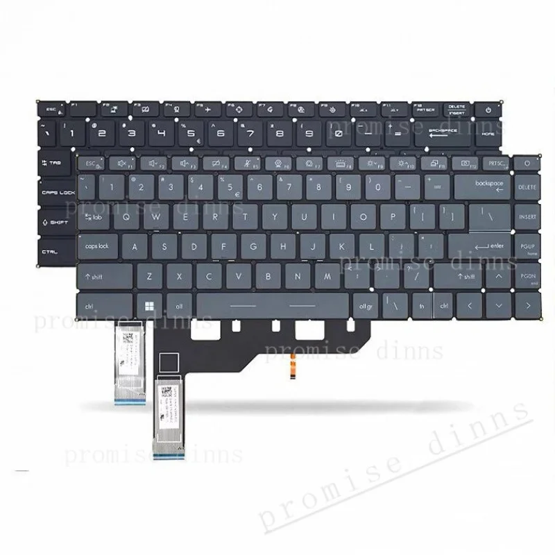 M New for MSI Creator Z16 A11U MS-1571 A11UE A11UET MS1571 Backlit US Keyboard Black
M New for MSI Creator Z16 A11U MS-1571 A11UE A11UET MS1571 Backlit US Keyboard Black