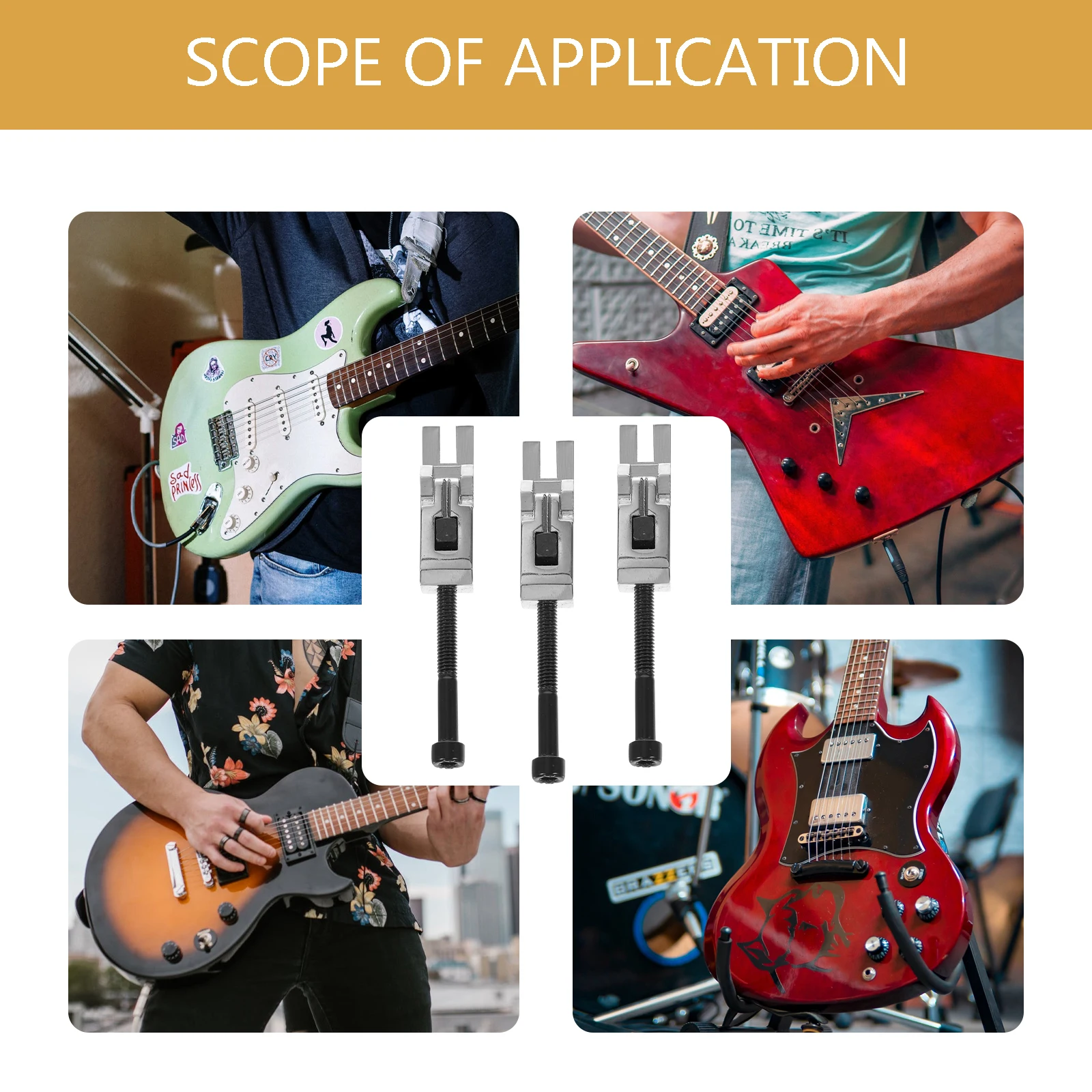 Double Shake Silver Saddle Electric Guitar Tremolo Bridge Blocks Locking Saddles Durable Metal Guitar Parts Accessories
Double Shake Silver Saddle Electric Guitar Tremolo Bridge Blocks Locking Saddles Durable Metal Guitar Parts Accessories
