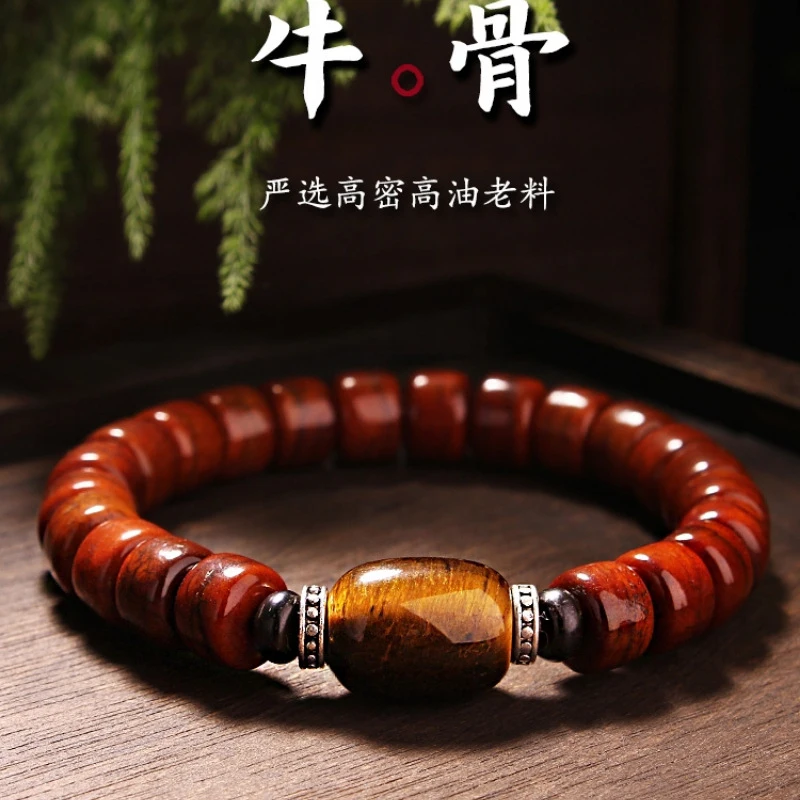 Authentic Tibetan-style yak for men, bone prayer , horn bracelet, decorative beads, peace and tranquility
Authentic Tibetan-style yak for men, bone prayer , horn bracelet, decorative beads, peace and tranquility