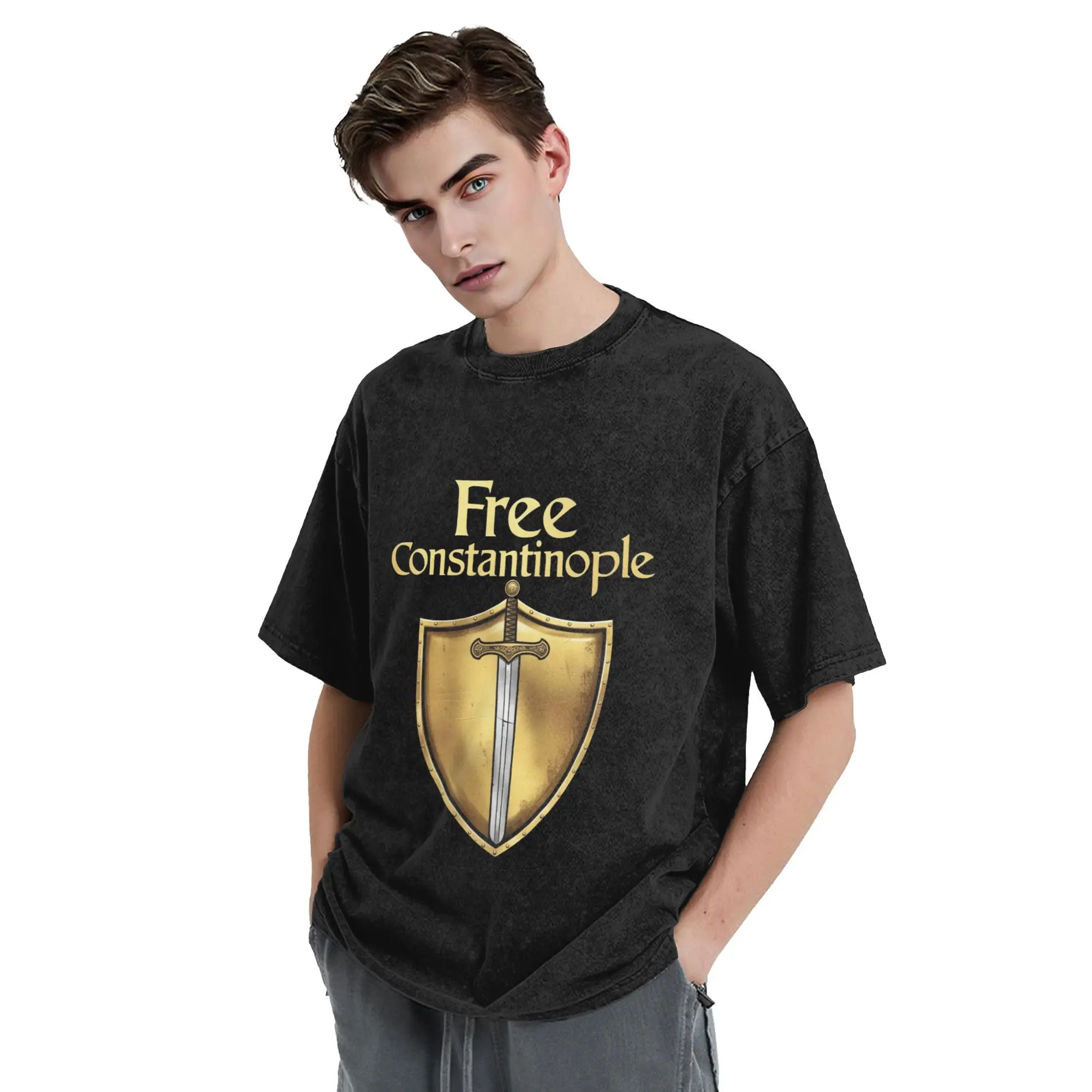 Free Constantinople Bold Historical Statement футболка для мужчин хлопковые футболки мужские с коротким рукавом с круглым вырезом летняя одежда топы
Free Constantinople Bold Historical Statement футболка для мужчин хлопковые футболки мужские с коротким рукавом с круглым вырезом летняя одежда топы