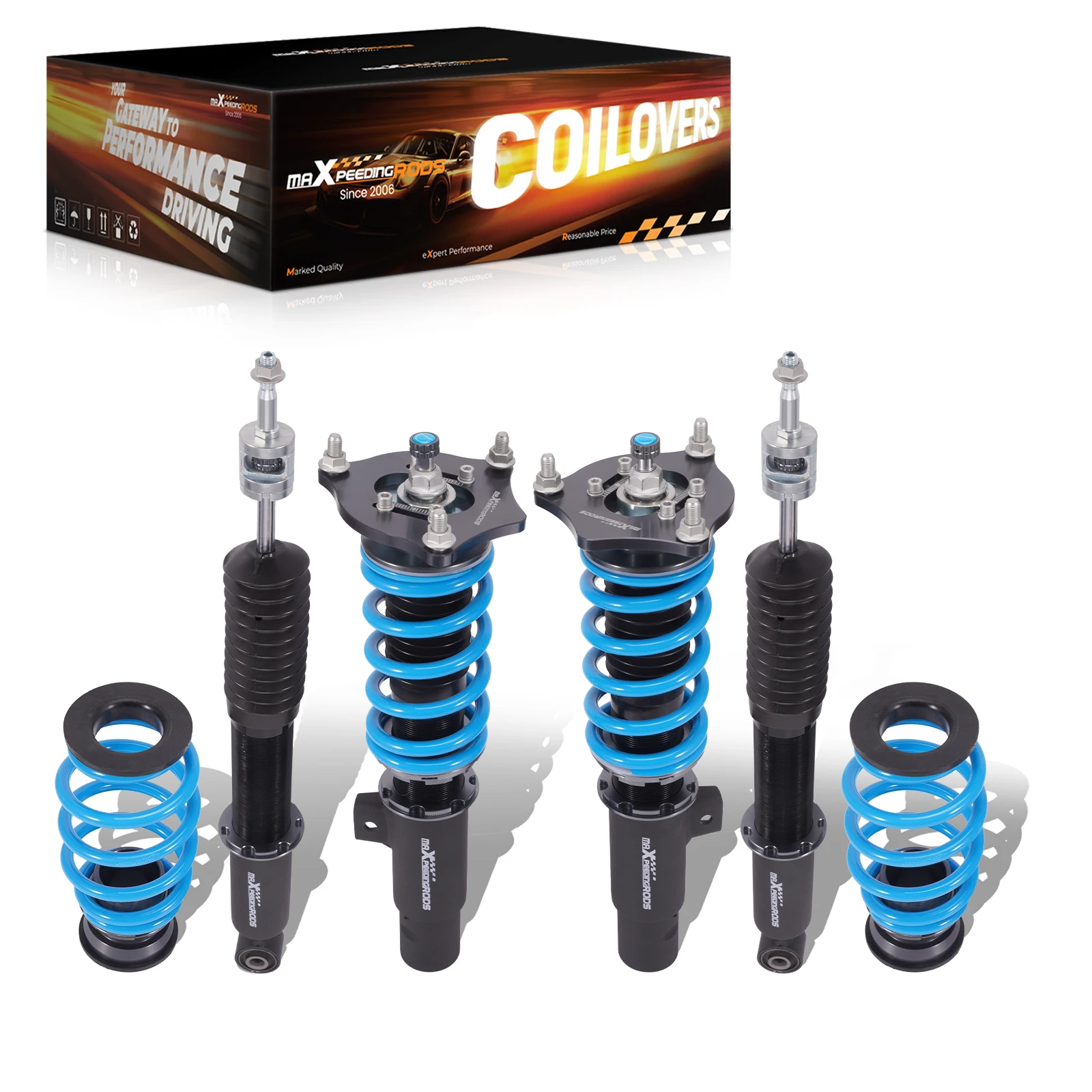 MaXpeedingrods Suspension Parts Front & Rear Coilover Suspension Kit for Honda Civic FWD FE/FL 21+ (52mm STRUT)
MaXpeedingrods Suspension Parts Front & Rear Coilover Suspension Kit for Honda Civic FWD FE/FL 21+ (52mm STRUT)