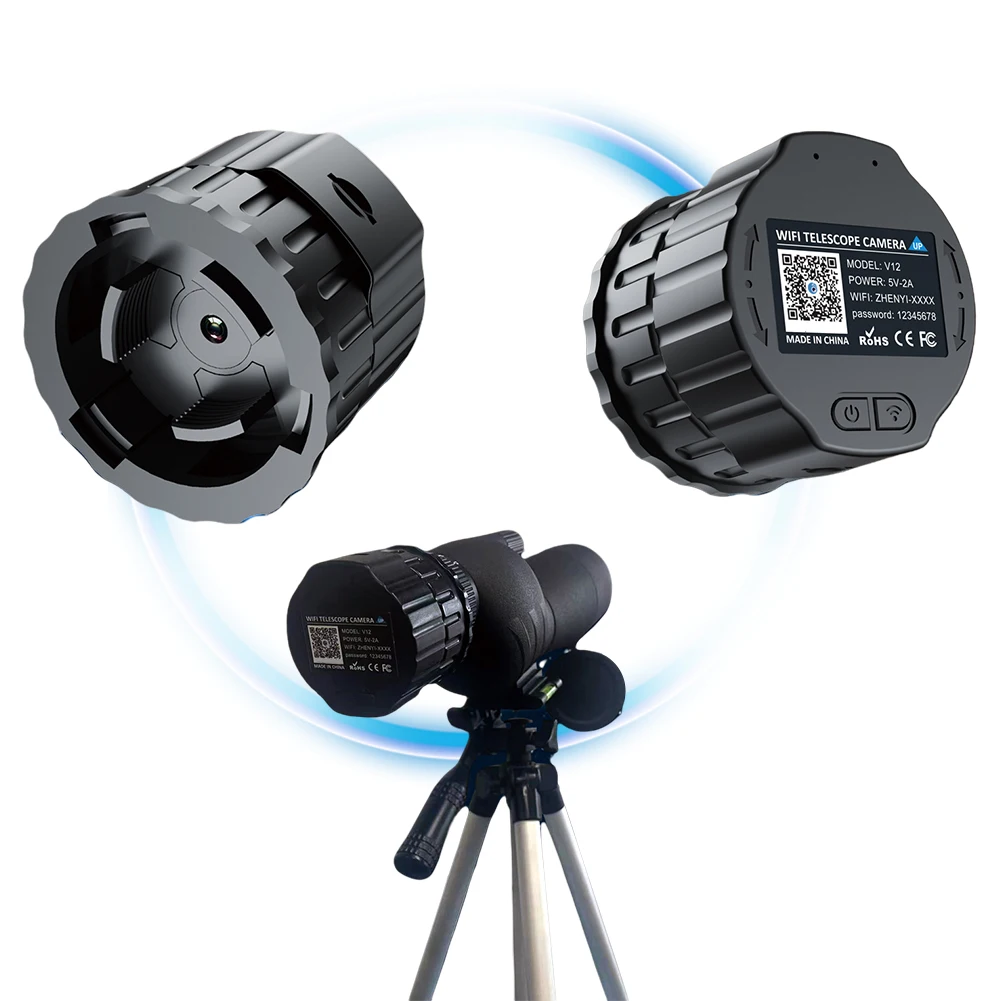4 Million Pixel HD Electronic Eyepiece Camera for 25mm-50mm Optical Telescope and Microscope for Astrophotography Bird Watching
4 Million Pixel HD Electronic Eyepiece Camera for 25mm-50mm Optical Telescope and Microscope for Astrophotography Bird Watching