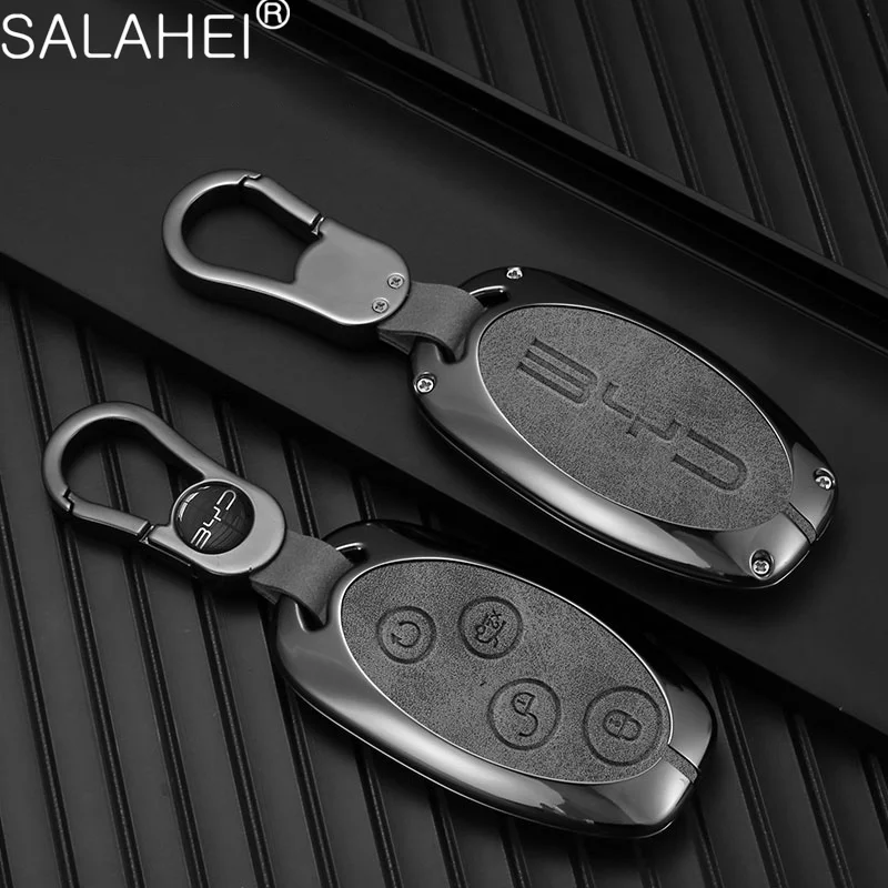 Zinc Alloy 4 Buttons Car Styling Flip Key Case Full Cover For BYD Song Max Yuan S7 Qin 80 Auto Shell Fob Keychain Accessories
Zinc Alloy 4 Buttons Car Styling Flip Key Case Full Cover For BYD Song Max Yuan S7 Qin 80 Auto Shell Fob Keychain Accessories