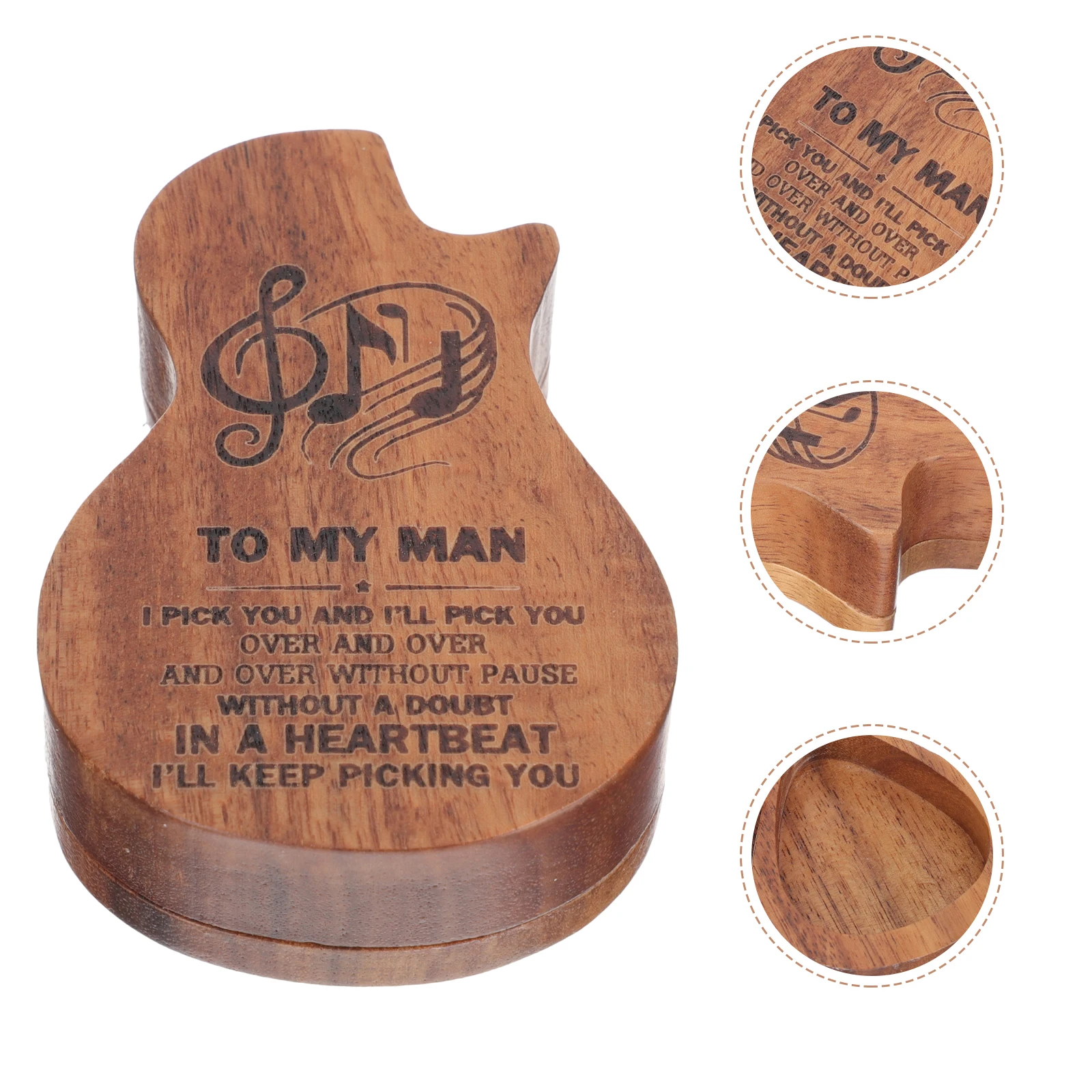 Pick Storage Box Guitar Container Gift Organizer Holder Wooden Collector Case Picks with
Pick Storage Box Guitar Container Gift Organizer Holder Wooden Collector Case Picks with