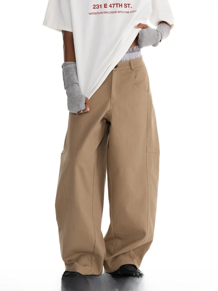 American Style Vintage High Waist Wide Leg Pants Slimming Casual Trousers Unisex Trendy Straight Cut Cotton Leisure Pants
American Style Vintage High Waist Wide Leg Pants Slimming Casual Trousers Unisex Trendy Straight Cut Cotton Leisure Pants