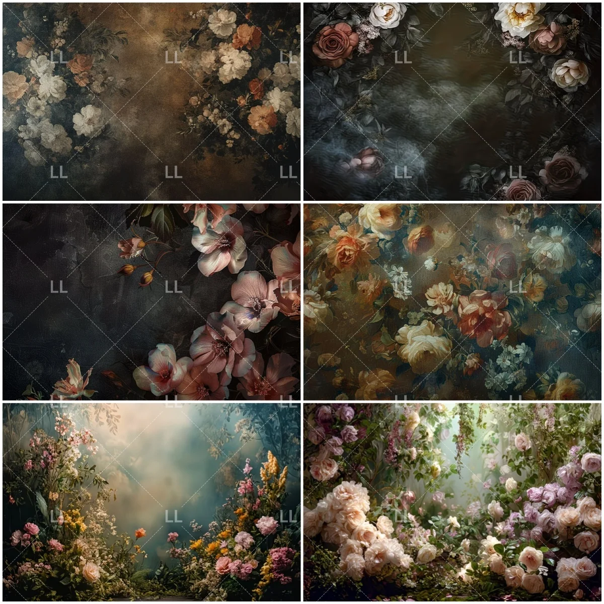 Vintage Floral Texture Photography Background Gothic Dark Flower Abstract Artistic Photo Decor Wedding Birthday Party Supplies
Vintage Floral Texture Photography Background Gothic Dark Flower Abstract Artistic Photo Decor Wedding Birthday Party Supplies