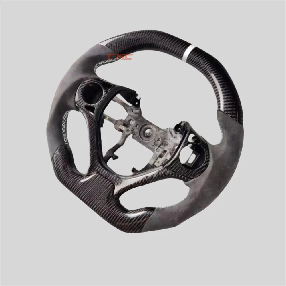 Customized black Carbon Fiber Perforated Leather white stitch white Center Strip steering wheel For HONDA ACCORD 9th 2012-2015
Customized black Carbon Fiber Perforated Leather white stitch white Center Strip steering wheel For HONDA ACCORD 9th 2012-2015